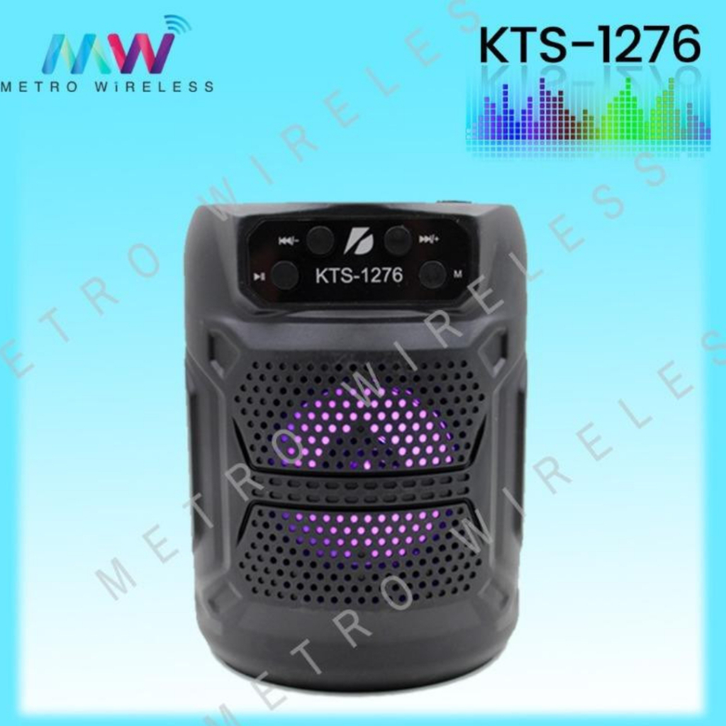 KTS 1276 Portable Wireless Bluetooth Karaoke Speaker Shopee Philippines