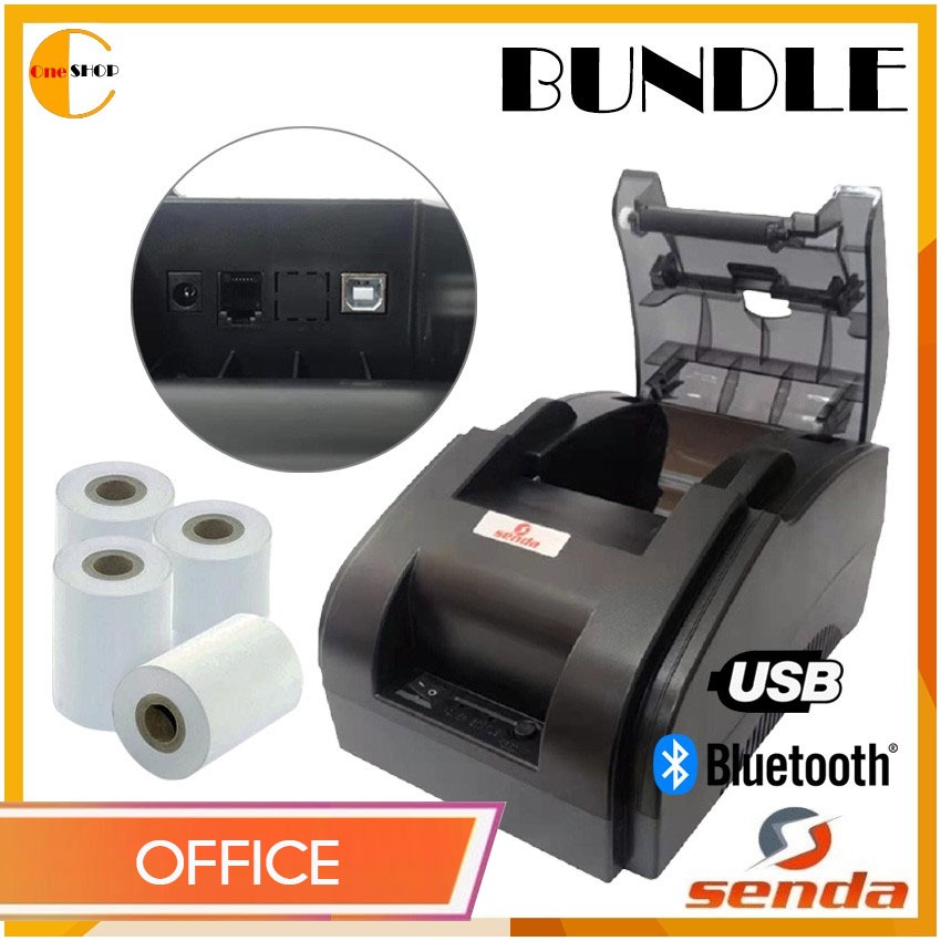 XPRINTER XP 58H SENDA JP58H Thermal Receipt Printer BLUETOOTH VERSION