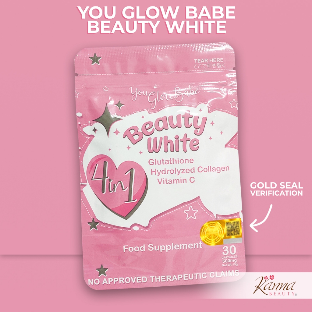 YGB You Glow Babe Beauty White 4 In 1 Advance Whitening 30 Capsules