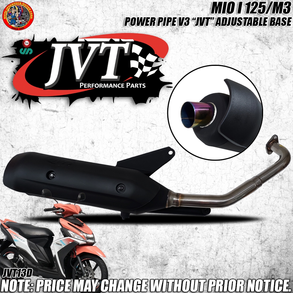 MIO I 125 M3 POWER PIPE V3 JVT ADJUSTABLE BASE JVT13D Shopee