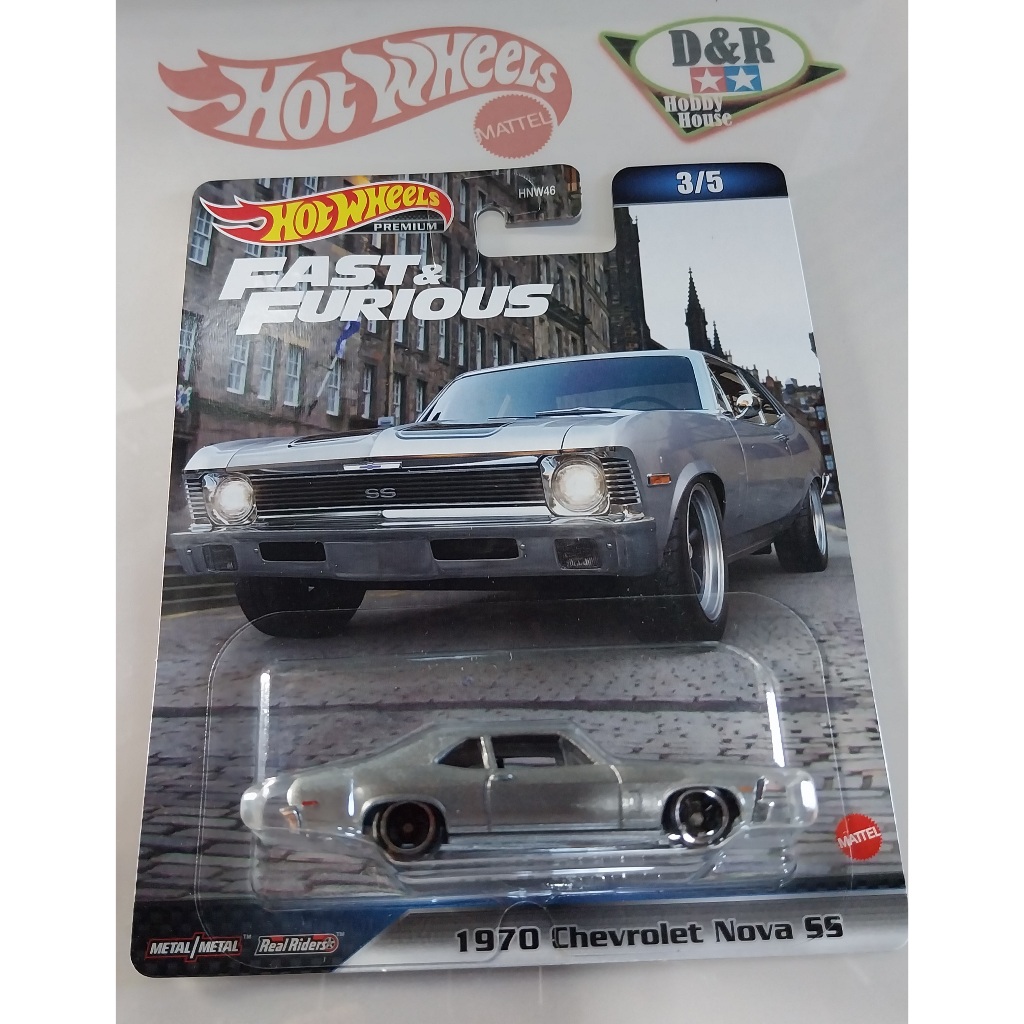 Mattel Hot Wheels The Fast And The Furious Chevrolet Nova Ss