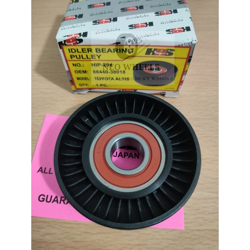 HIP 204 IDLER BEARING PULLEY FOR TOYOTA ALTIS Shopee Philippines