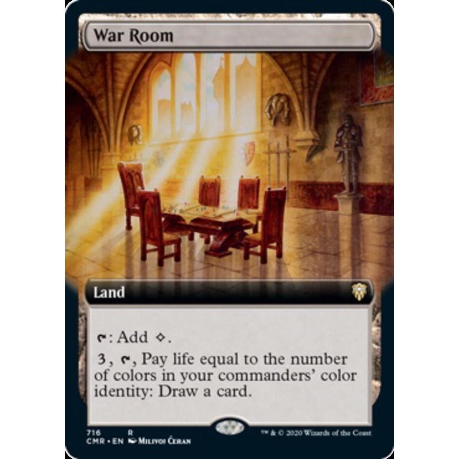 War Room Extended Art Commander Legends CMR Shopee Philippines