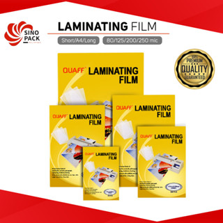 Short A4 Long QUAFF Laminating Film Hot Lamination Process