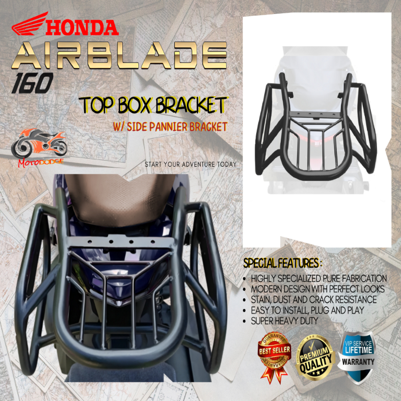 Honda Airblade Top Box Bracket Phase Shopee Philippines