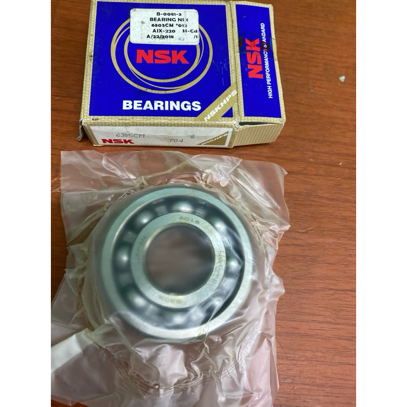 6305 CM NSK BEARING Single Row Deep Groove Ball Bearing 6305 CM Brand