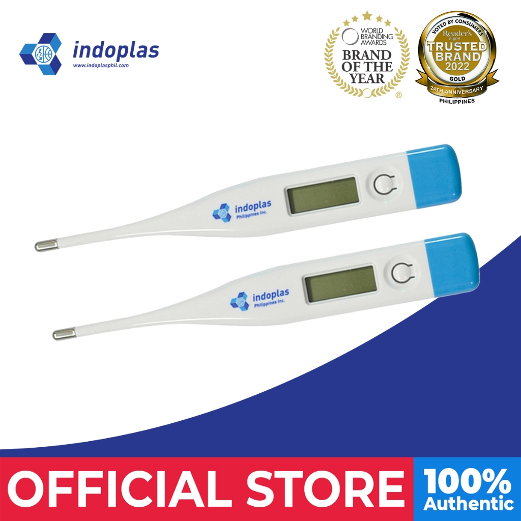 Indoplas Digital Thermometer 2 Pieces Shopee Philippines