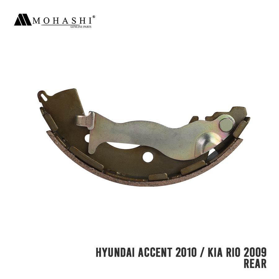 Hyundai Accent Kia Rio K Rear Mohashi Brake Shoe Pcs