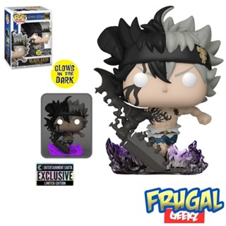 Funko Pop Animation Black Clover Black Asta Gitd Exclusive Vinyl