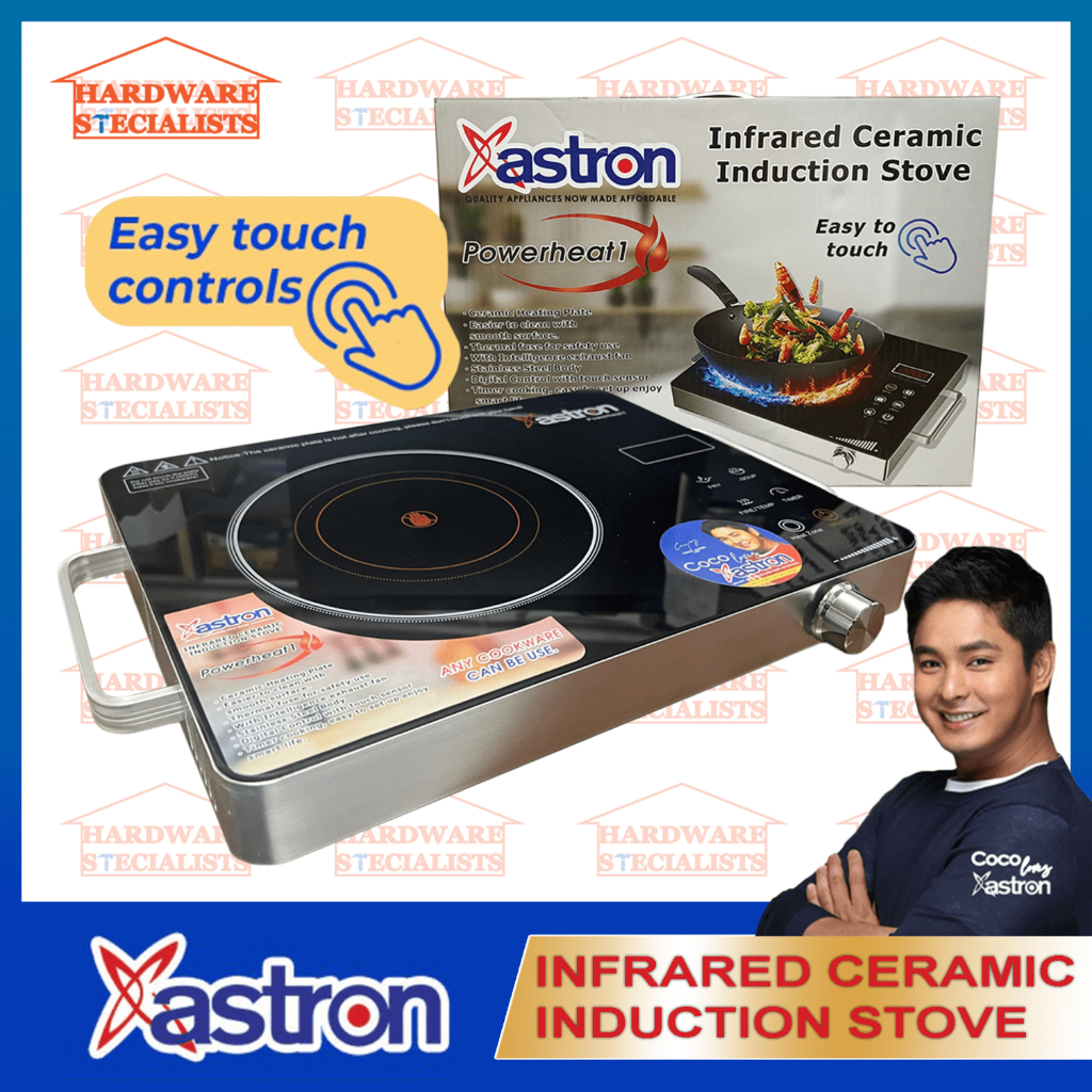 Astron Infrared Ceramic Induction Stove Single Burner W Powerheat