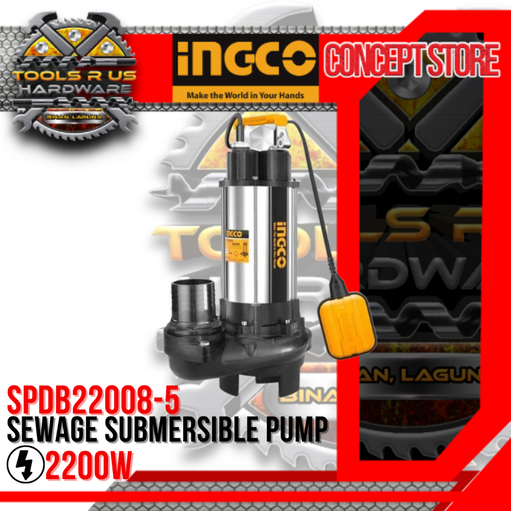 Ingco Sewage Submersible Pump W Spdb Power Tools Binan