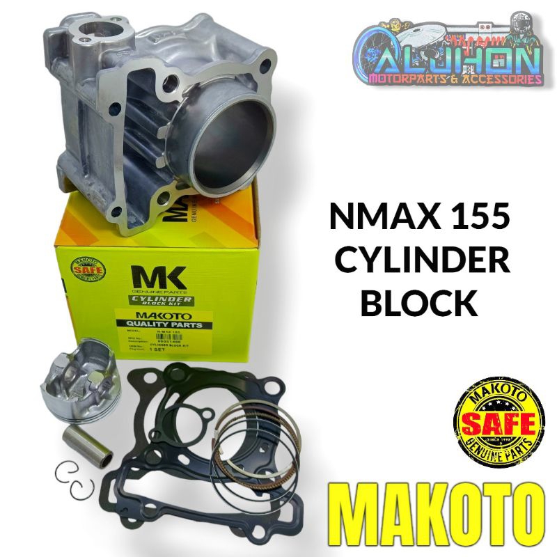 MAKOTO NMAX CYLINDER BLOCK SET STANDARD SIZE Shopee Philippines