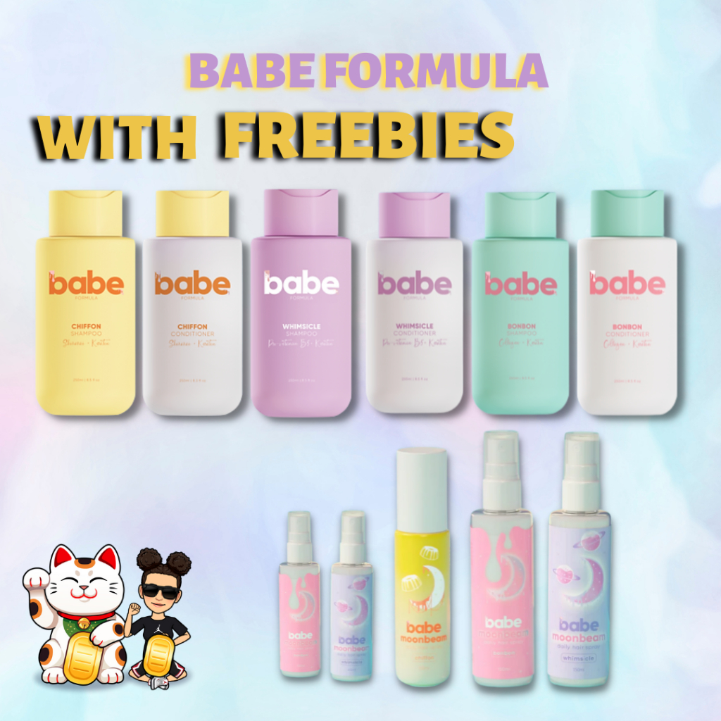 Babe Formula Chiffon Whimsicle Bonbon Blossom Nectar Hair Care Shampoo