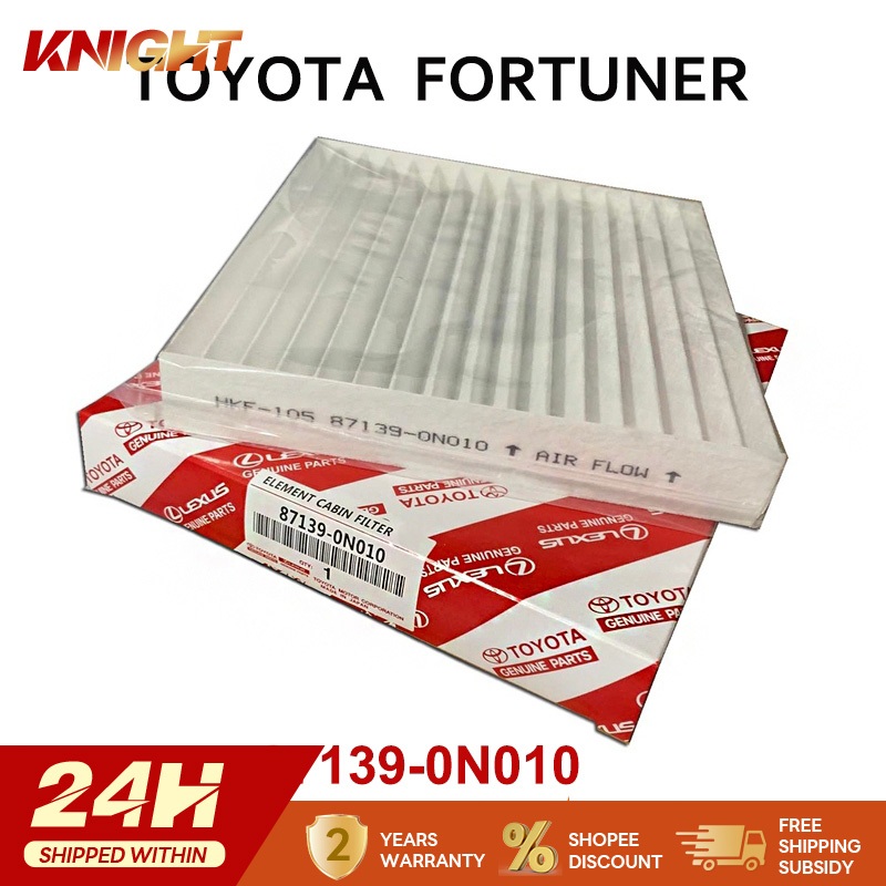 Toyota Aircon Cabin Filter 87139 0N010 Vios Innova Fortuner Altis