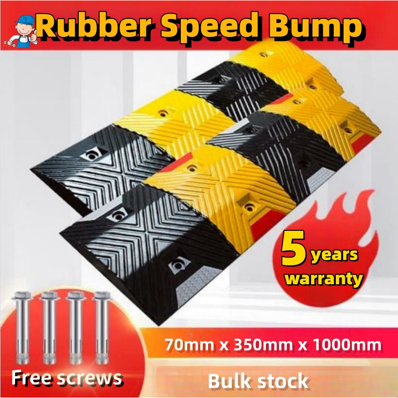 Rubber Humps Speed Bump Speed Hump Cable Protector 2 Channe Cable