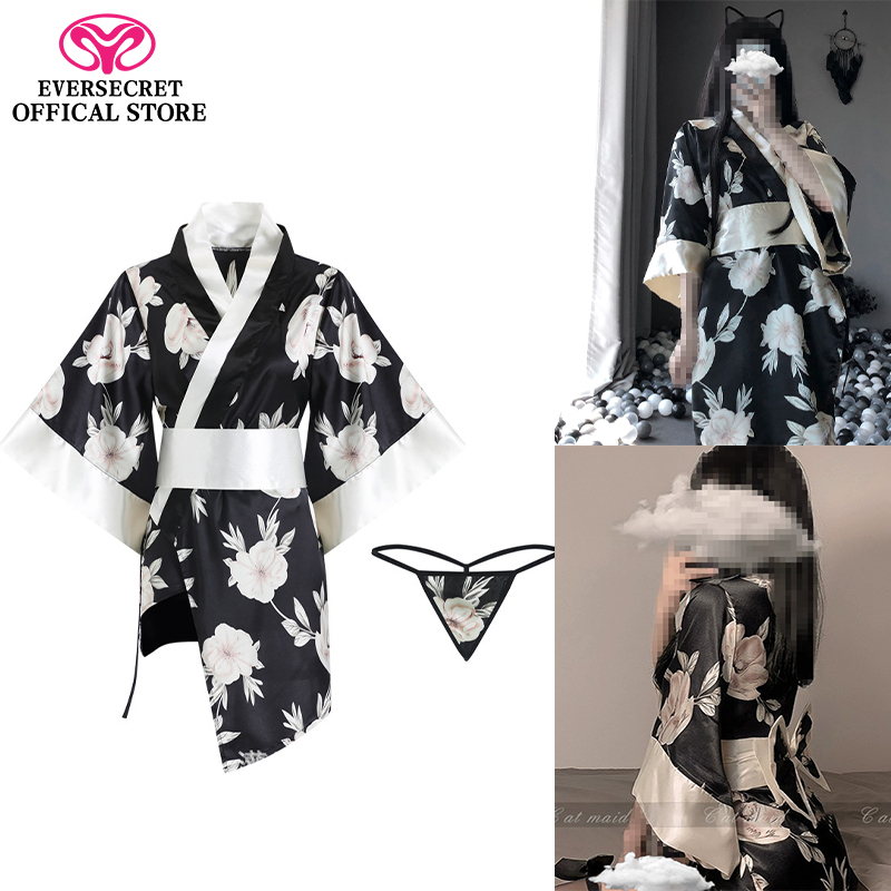 Sexy Women S Lingerie Japanese Kimono Seductive Bathrobe Cosplay