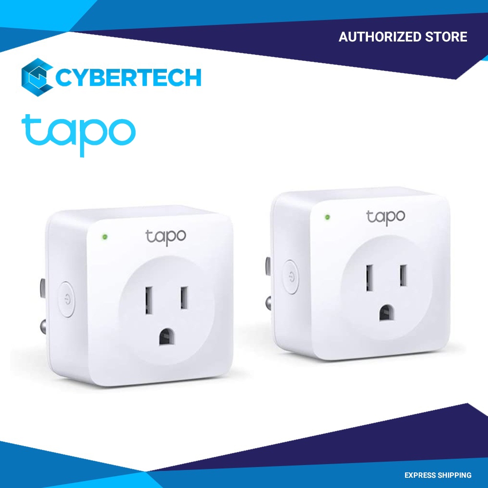 Tp Link Tapo P100 Mini Smart Wi Fi Socket 2 Packs Shopee Philippines