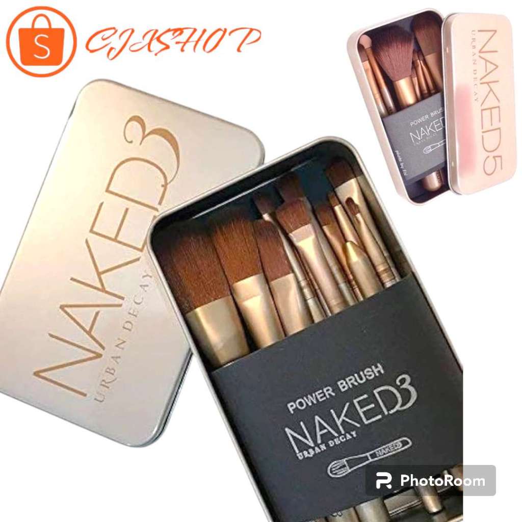 Cjxshop Naked And Naked Brush Set Shopee Philippines