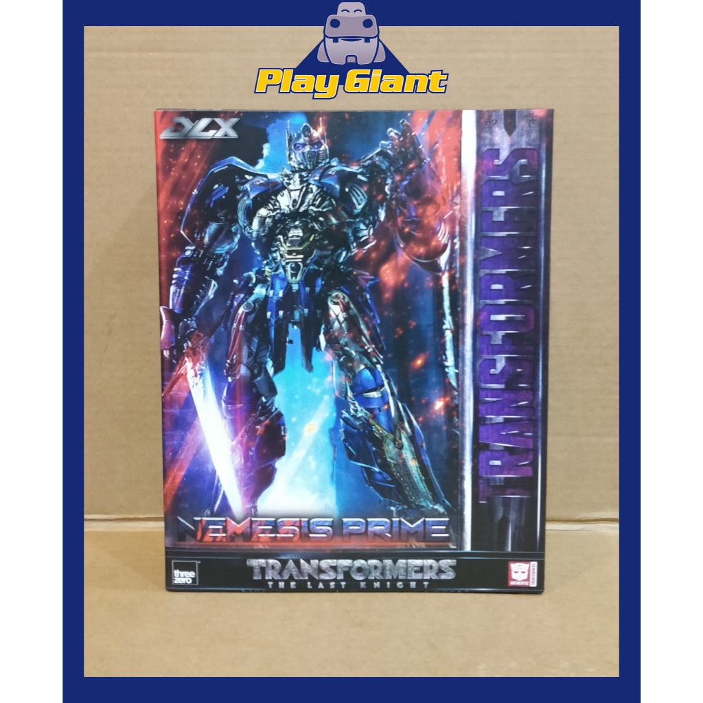 Threezero Dlx Nemesis Prime Transformers The Last Knight Shopee