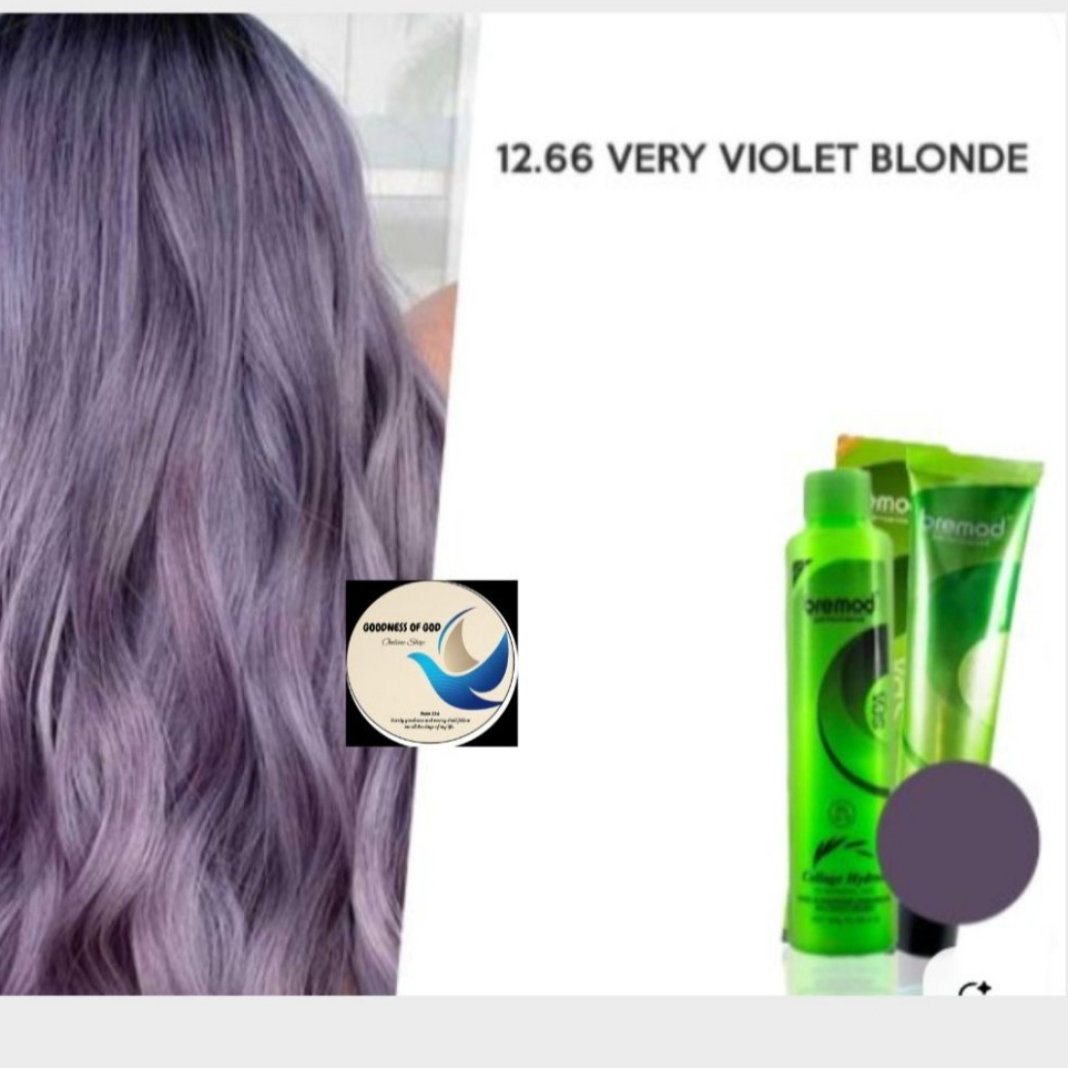 BREMOD SPA HAIR COLOR Very Violet Blonde Shopee Philippines