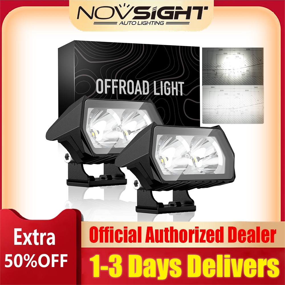 Novsight WL3 Laser Gun 20W 2400LM White For Motorcycle Jeepney Cars