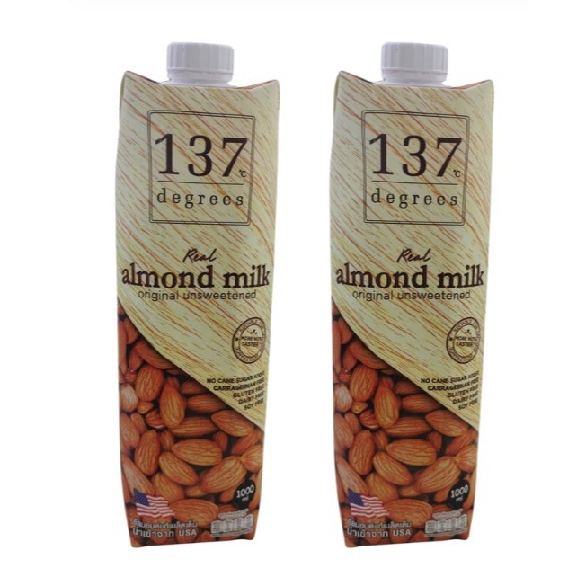 137 DEGREE ALMOND MILK UNSWEETENED Shopee Philippines