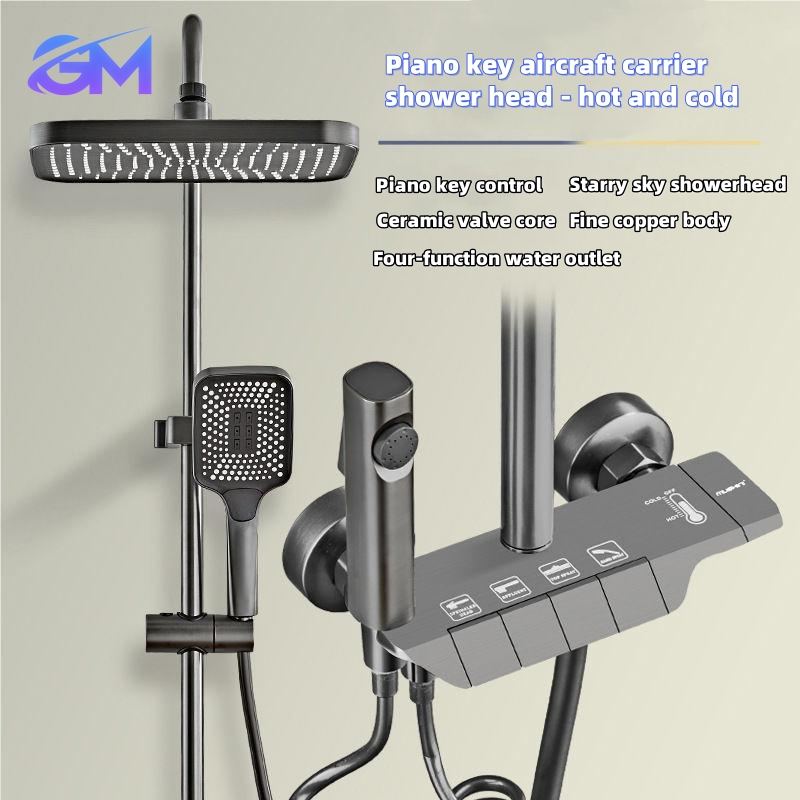 New Shower Set Stainless Steel Hot And Cold Shower Set Bathroom Showe
