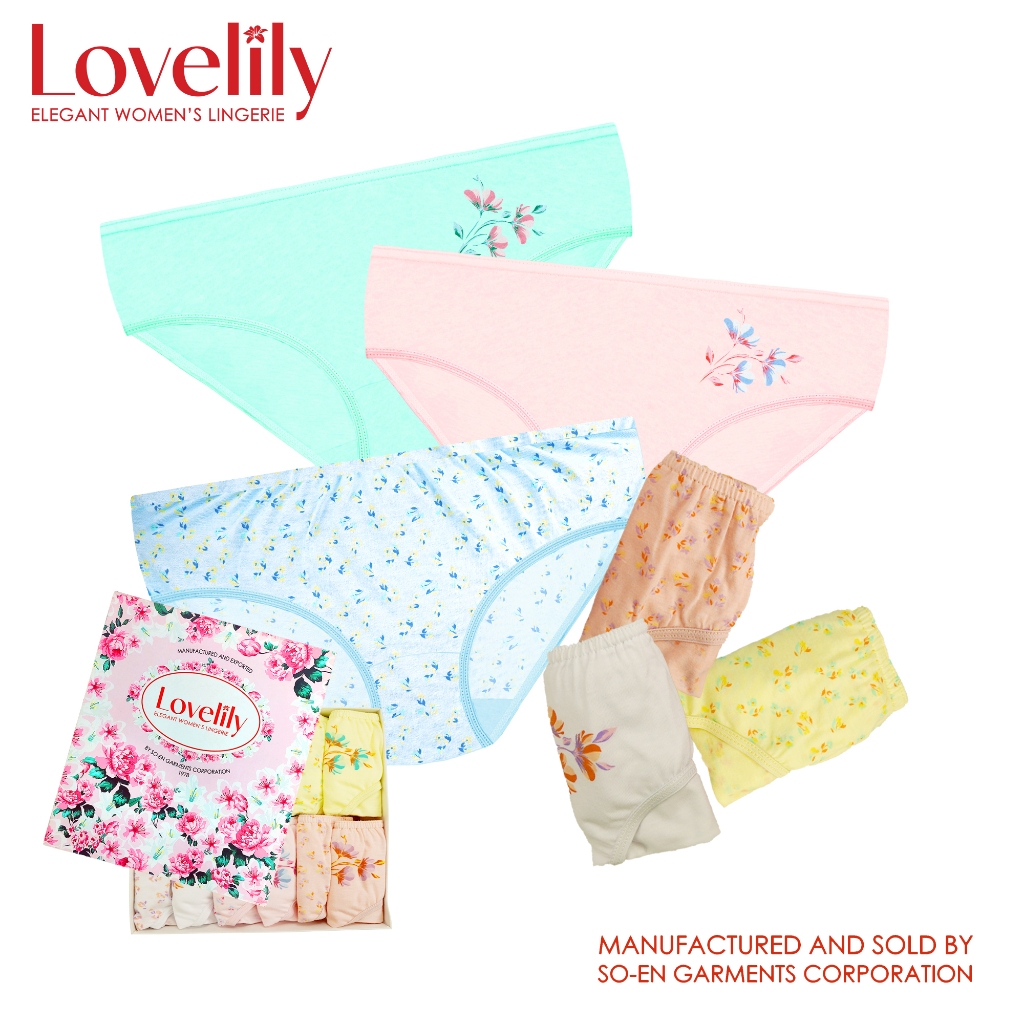 Lovelily IN Graciella Cotton Rich Bikini Inside Garter Panty
