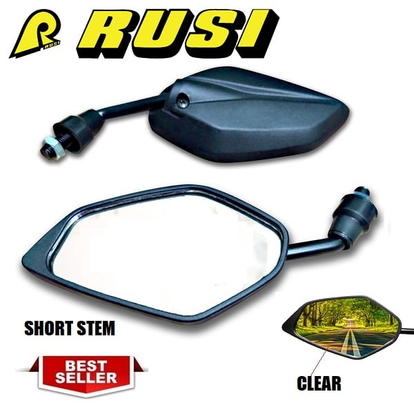 Rusi Macho Motorcycle Side Mirror Dahon Type Short Stem