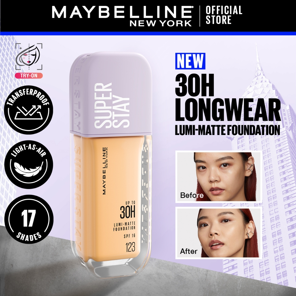 Maybelline Superstay Lumi Matte Foundation H Long Lasting