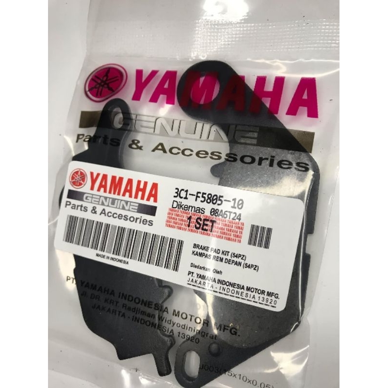 Brake Pad Yamaha Jupiter Mx Sniper I150 Sniper Mx 135 Txf150 Sniper