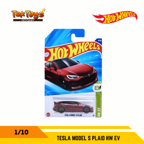 Hot Wheels Tesla Model S Plaid Hw Ev Shopee Philippines