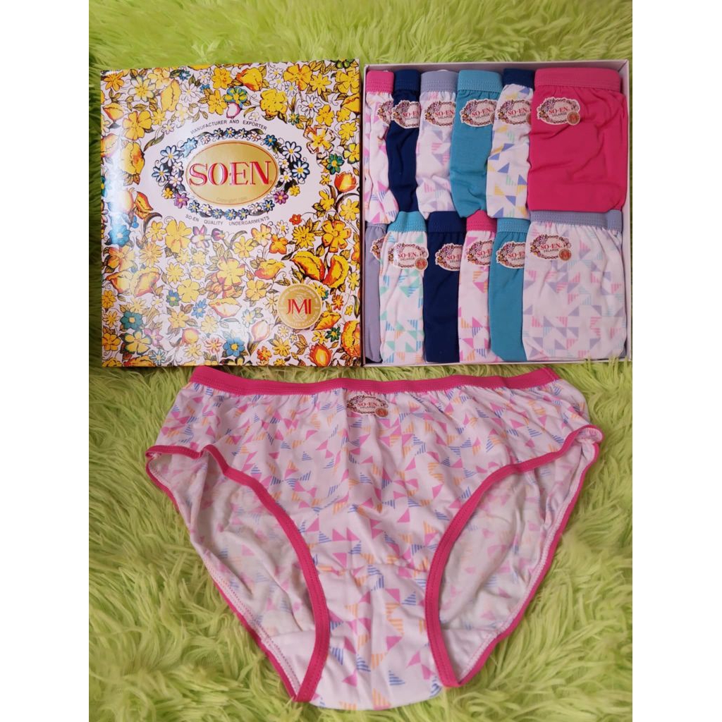 SO EN BIKINI PANTY ORIGINAL SOLD By PCS PCS RANDOM PRINTED And