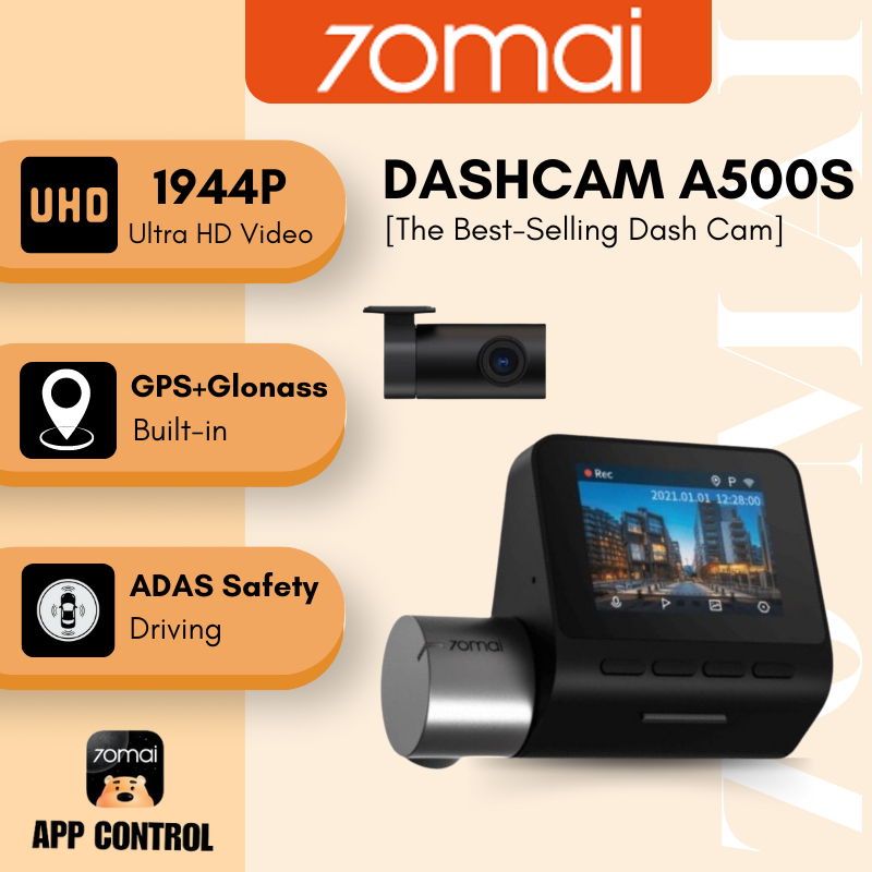 Mai Dashcam Pro Plus A S Dual Car Dash Cam Built In Gps Route