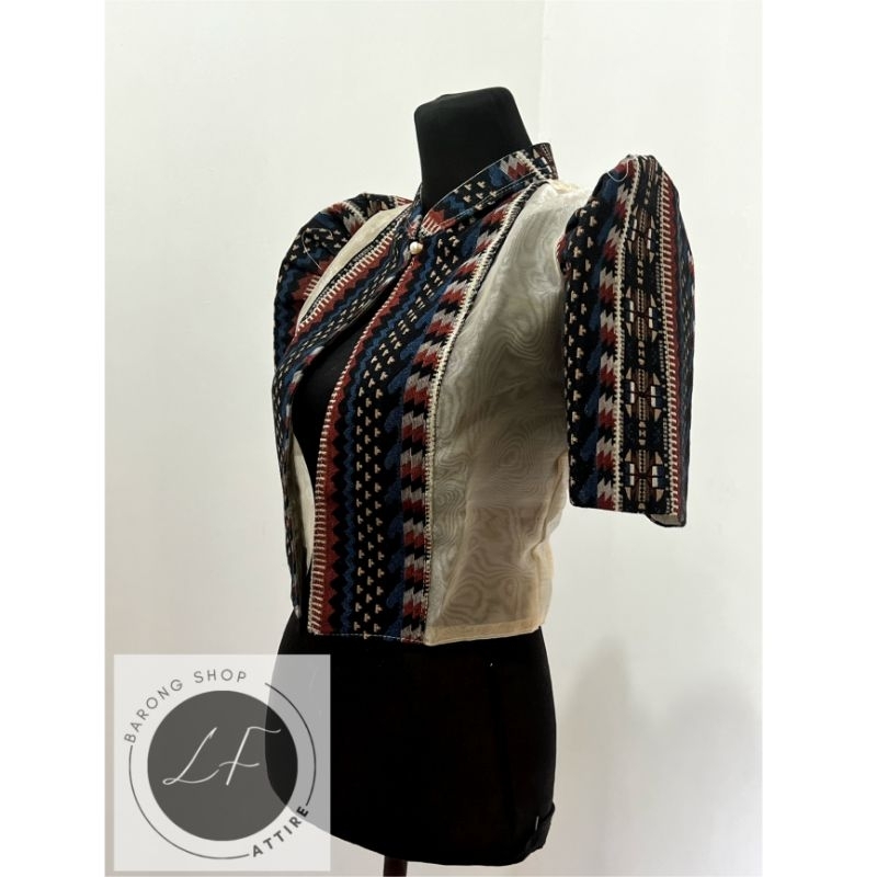 Bolero Ethnic Mestiza Filipiniana Top Shopee Philippines