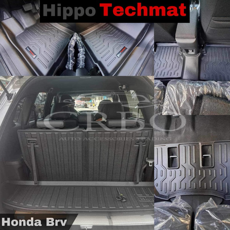 Honda BRV 2023 2024 Hippo Techmat V1 Deep Dish Matting Shopee Philippines