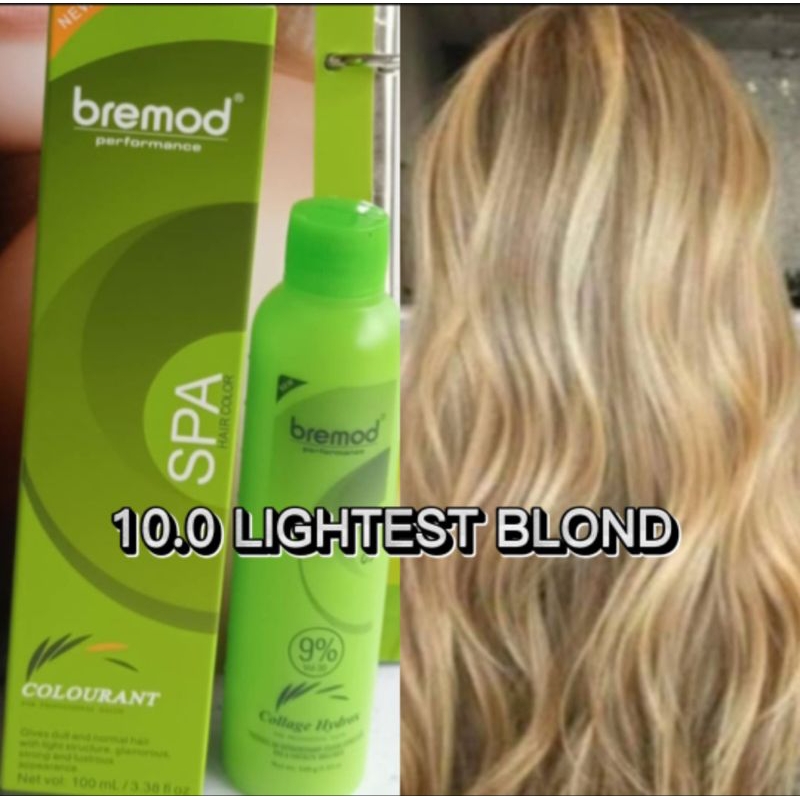 BREMOD PERFORMANCE LIGHTEST BLONDE COLOR Shopee Philippines