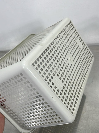 Multi Purpose Plastic Basket Organizer White 3 Sizes Shopee Philippines