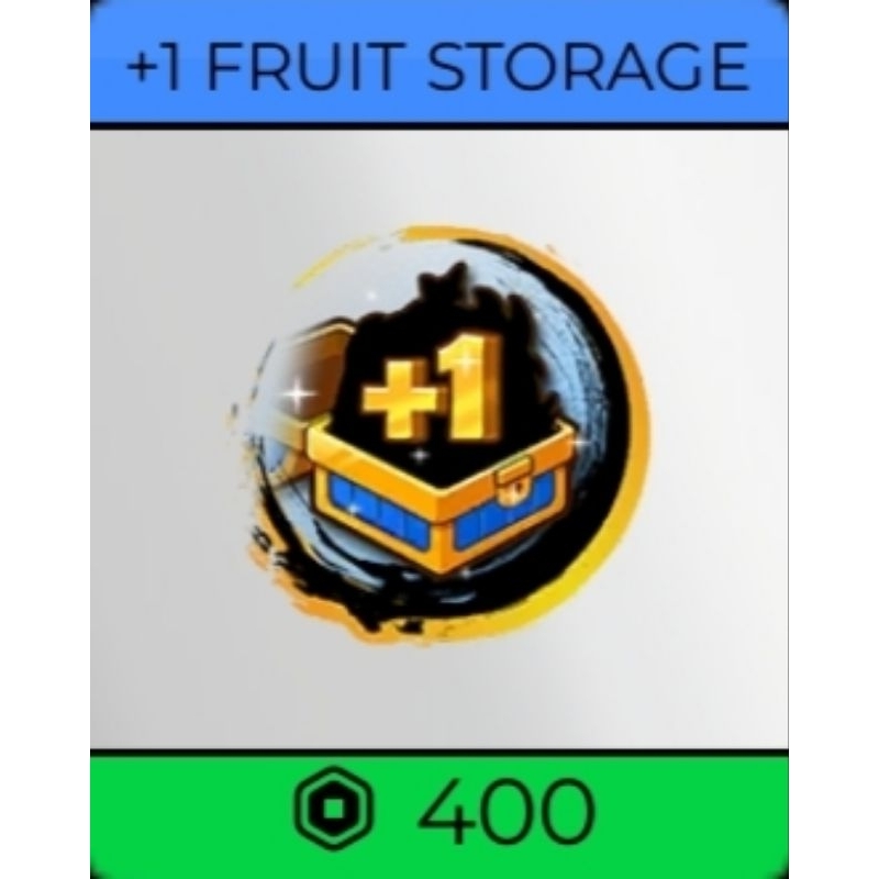 Blox Fruit Gamepass Products Fruit Storage And Poster Shopee