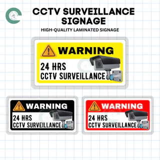 Shop Cctv Signage For Sale On Shopee Philippines