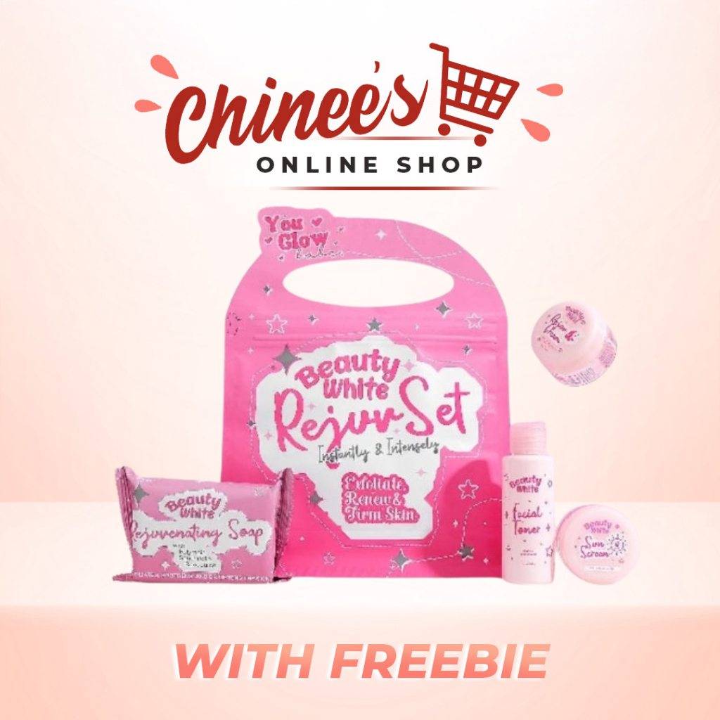 YOU GLOW BABE Beauty White Rejuv Set Instantly Intensely Exfoliate