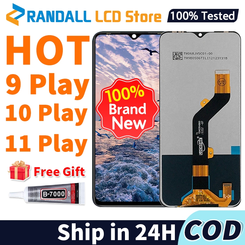 LCD For INFINIX Hot Play Hot Play Display Screen Assembly Quick Replacement Shopee