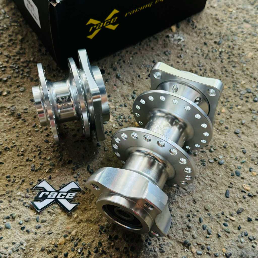 Xrace Lighten N Small Hub Set Front Rear Brakeless Wave Xrm