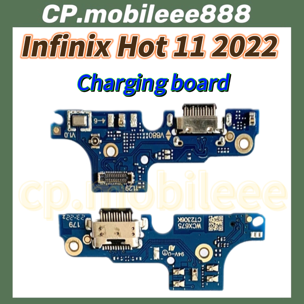Infinix Hot 11 2022 USB Charging Port Board For Repair Replacement