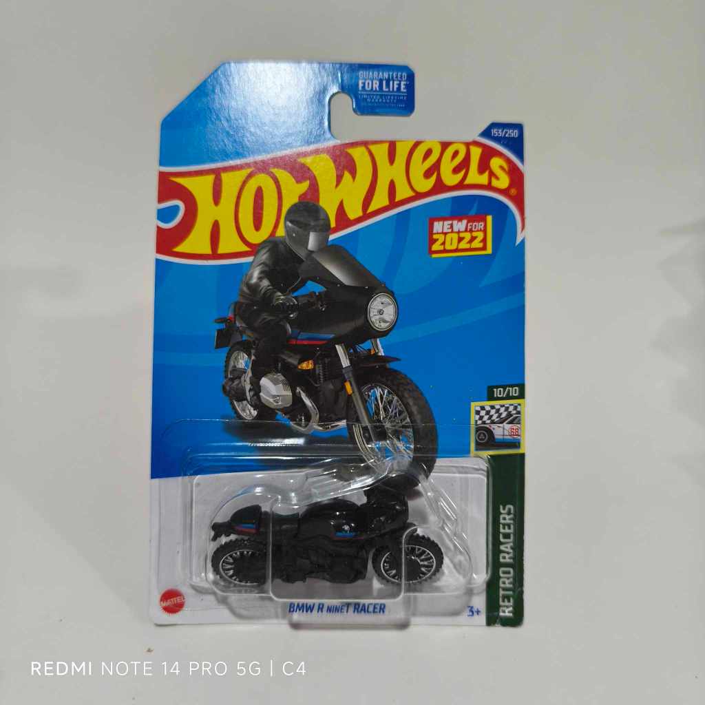 Hot Wheels BMW R NineT Racer Black Retro Racers Series Shopee