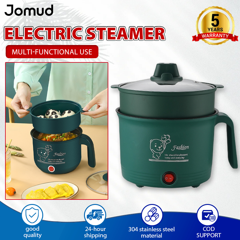 JomudRice Cooker Small L Multi Electric Hot Pot Cooker Non Stick Liner Mini Rice