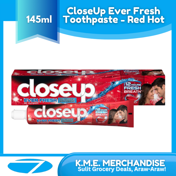 CloseUp Ever Fresh Toothpaste Red Hot Ml Shopee Philippines