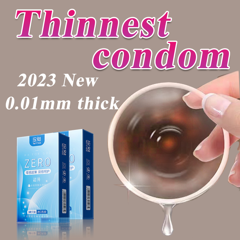 0 01mm Ultra Thin Condom Natural Latex Safe Sex Toys For Men Trust