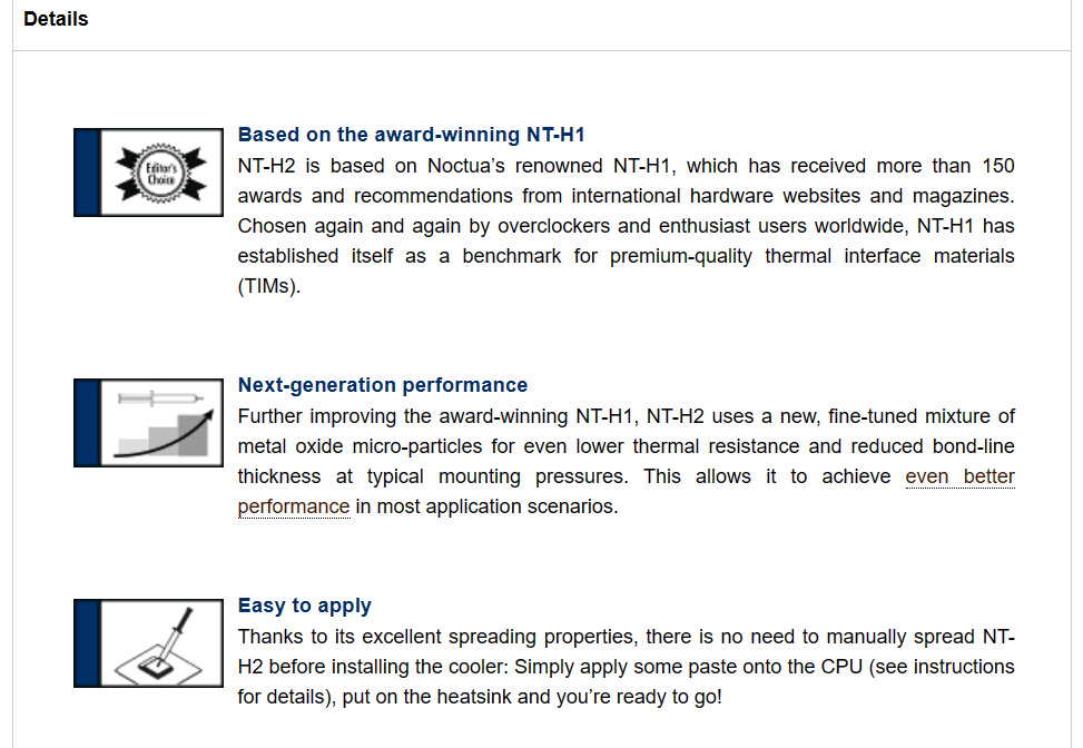 Itw Noctua Nt H G Pro Grade Thermal Compound Paste With