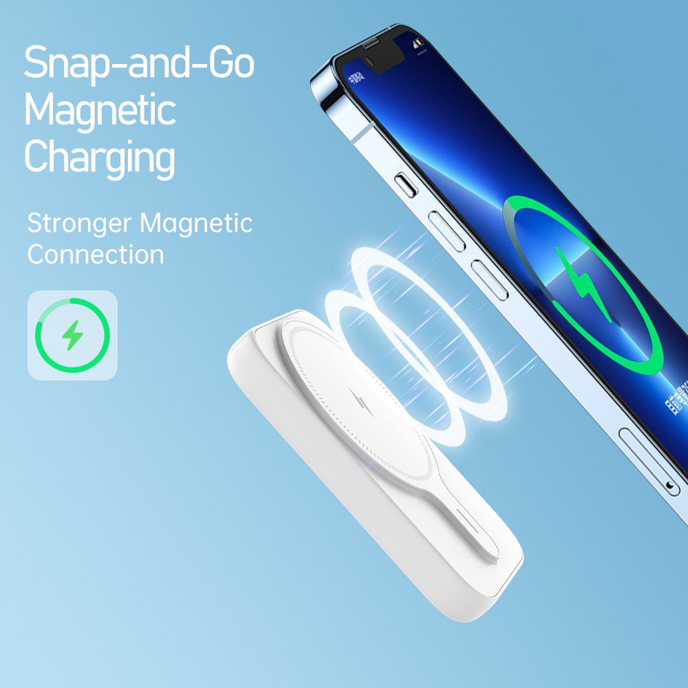 Orashare Mg Mah Powerbank Wireless Magnetic Fast Charging